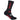 Medias nox negro con rojo